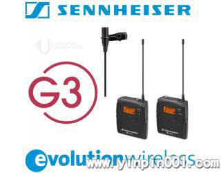 森海塞尔 Sennheiser EW112P G3 摄像机无线领夹话筒