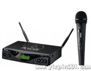 AKG WMS400/C900无线手持电容话筒1个发射机一个接收机