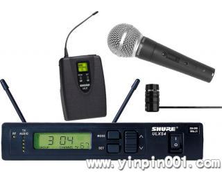 SHURE 舒尔 ULXS124/85/58 一领夹一手持双通道组合