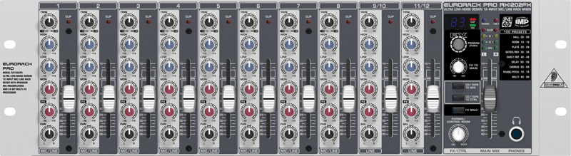 EURORACK PRO RX1202FX