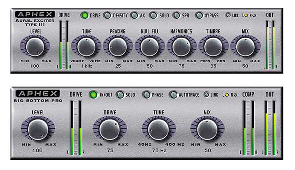 Digidesign Aphex Big Bottom/Exciter 插件