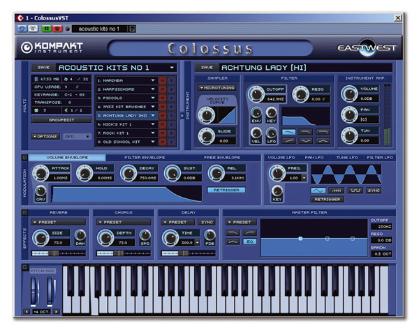 Digidesign EastWestQuantum Leap 插件